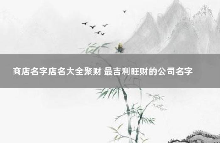 最吉利旺財的公司名字兩個字 最吉利旺財的公司名字兩個字：